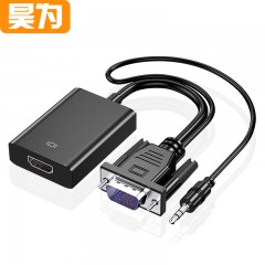 HOWEI Adapteur VGA vers HDMI avec câble audio 1080*1920