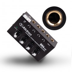 amplificateur de casque Quadruple sortie alimentée par USB Alctron HA4PLUS
