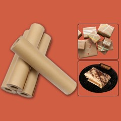 Rouleau de papier kraft en pâte de bois respectueuse de l'environnement