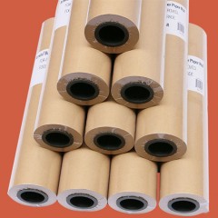 Rouleau de papier kraft en pâte de bois respectueuse de l'environnement