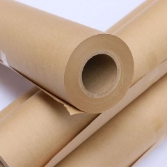 Rouleau de papier kraft en pâte de bois respectueuse de l'environnement