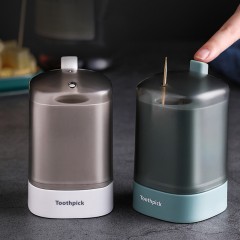 Boîte de cure-dent de pression en plastique