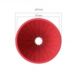 Filtre entonnoir à café en silicone diamètre 97cm