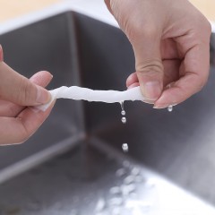Lingettes nettoyantes pour la cuisine déshuilant et décontaminant parfum citron 80 /pack
