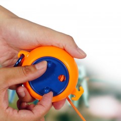 Corde à linge pour camping extérieur portable  antidérapant et rétractable