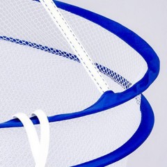 Filet de séchage suspendu coupe-vent double couche pliable
