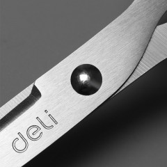 Ciseaux Deli 6034 avec de grandes ouvertures et rivets fermes