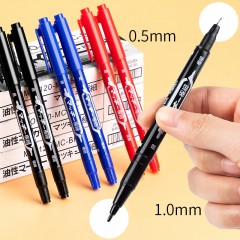 Marqueur stylo de dessin à double tête étanche 10 pièces/boîte