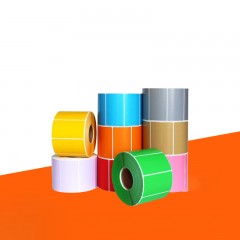 Rouleau papier sticker pour impression