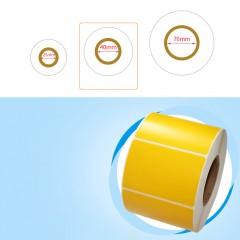 Rouleau papier sticker pour impression