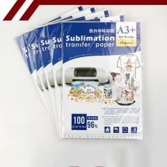 Papier de transfert A3+ sublimation thermique (type à séchage lent) 329 * 483MM
