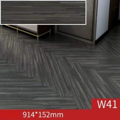 Plancher imperméable à l'usure PVC auto-adhésif