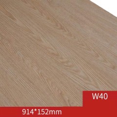 Plancher imperméable à l'usure PVC auto-adhésif