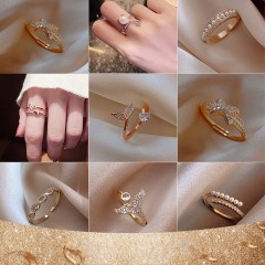 Bagues ouverte et ajustable bijoux pour femmes
