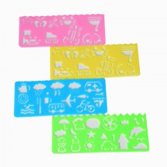Pochoir à peinture Plastique Pour papier  Multifonctionnel