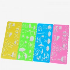 Pochoir à peinture Plastique Pour papier  Multifonctionnel