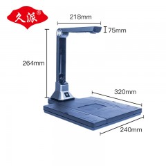 Scanner de bureau à grande vitesse portable avec fonction de projection de A3 1000W pixel