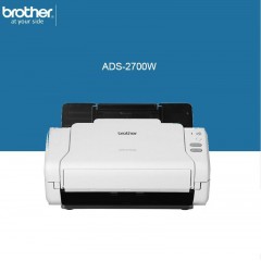 Scanner ADS-2700W avec Port réseau sans fil/câblé avec fonction de Numérisation de clé USB, Écran tactile et scan à haute vitesse