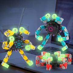 Jouets gyroscopiques peuvent être déformées et lumineuses