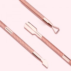 Ensemble d'outils de manucure Pousser le vernis à ongles spécial en acier inoxydable