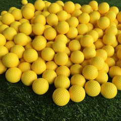 Balle de golf en caoutchouc synthétique
