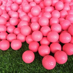 Balle de golf en caoutchouc synthétique