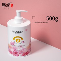 Crème pour les mains parfumée anti-sèche et hydratante 500g grande bouteille