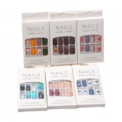 Patch de manucure Faux ongles amovibles pour  utilisation répétée