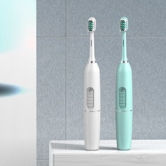 Brosse à dents électrique à ultrasons Nettoyage en profondeur des dents rechargeable