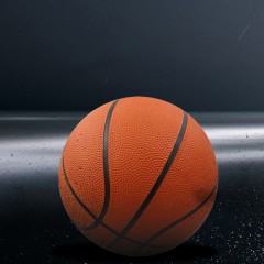 Ballon de basket en caoutchouc résistant à l'usure numéro 7