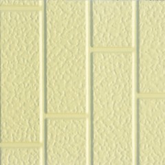 Panneau métallique sculpté Décoration d'isolation thermique