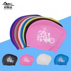 Bonnet de bain à cheveux longs pour femmes