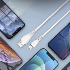 Câble cordon USB résistant à la rupture  3A Type-C  Iphone