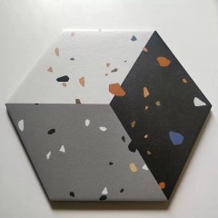 Carreaux hexagonal profilé couleur imperméable