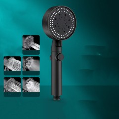 Pommeau de douche à cinq vitesses  pour salle de bain