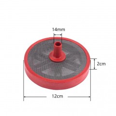 Pompe à piston trois cylindres avec filtre double face pour l'absorption d'eau par pulvérisation