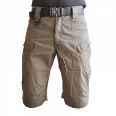 Shorts d'extérieur imperméables à carreaux tissu respirant