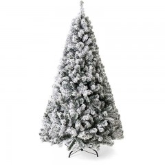 XINYANG Arbre de Noël flocage PVC blanc flocon de neige Décoration sapin de noel
