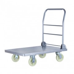 Chariot pliant en tôle d'acier épaissie à 4 roues