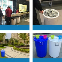 Seau épais en plastique