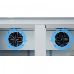 Réfrigérateur médical à porte unique Ventilateur silencieux