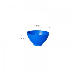 Bol à plâtre jetable bleu
