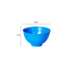 Bol à plâtre jetable bleu