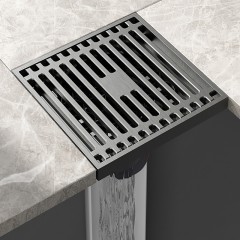 Siphon de sol anti-odeur en cuivre