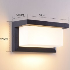 Lumière  LED de décoration murale  simple décoration moderne