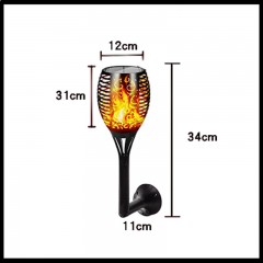 Lampe LED solaire pour pelouse