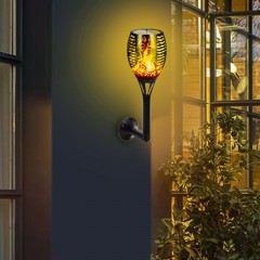 Lampe LED solaire pour pelouse