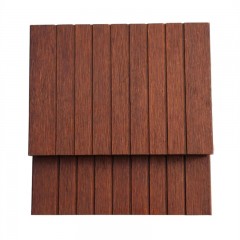 Planches de terrasse en bambou pour l'extérieur