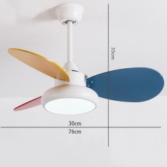 Ventilateur de plafond avec lumière LED