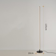 Lampadaire LED bande de chambre
